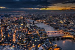 London from above