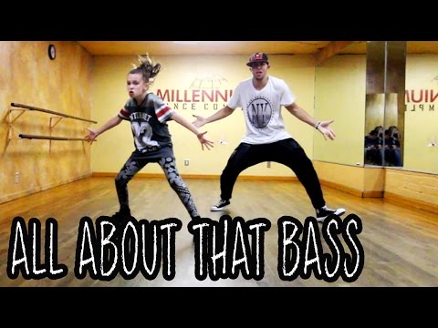 ALL ABOUT THAT BASS – @Meghan_Trainor | @MattSteffanina ft 11 Year Old Taylor | Dance Video – YouTube