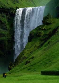 skógafoss waterfall