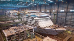 Anthem of the seas under construction