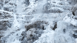 Winter Waterfall in Georgia﻿