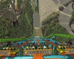 World’s highest drop ride, Zumanjaro in New Jersey. Would you dare to get on it?
