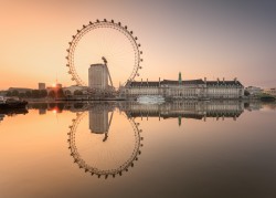 Wheel at Sunrise