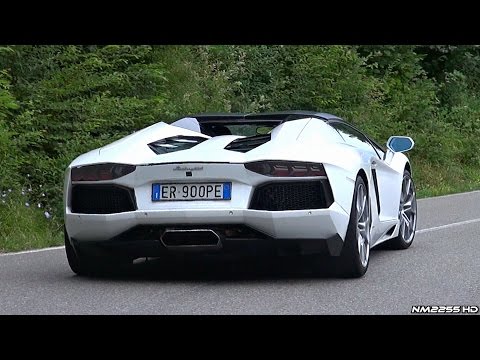 Lamborghini Aventador Roadster being Unleashed in the Hills! – YouTube