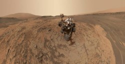 Selfie on Mars! This self-portrait of NASA’s Curiosity Mars Rover​ shows the vehicle at the R ...