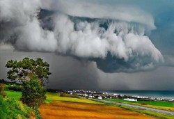 Supercell Thunderstorm Over Ancona, Italy