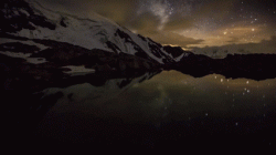 Beautiful nighttime timelapse