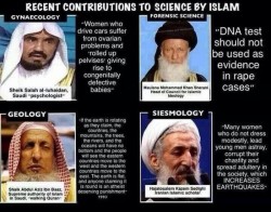 How dare you mock Islamic Science.