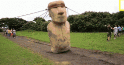 How the Easter Island statues may have been moved