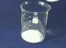 Instant Snow (Sodium Polyacrylate Reacts with Water)