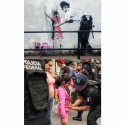 Life imitates art #banksy