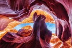 Lower Antelope Canyon, Arizona by Alex Mironyuk.