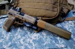 Gun Candy – Tactical Fnp-45 with Osprey Suppressor