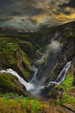 Vøringfossen is the 83rd highest waterfall in Norway on the basis of total fall.