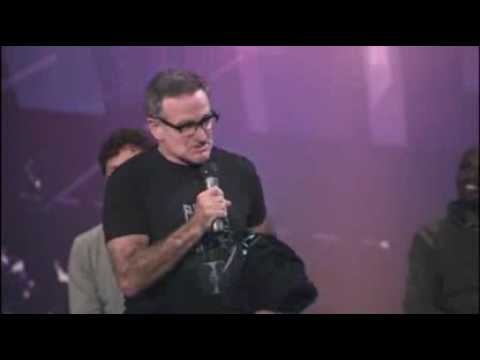 Robin Williams Hijacks TED BBC conference – YouTube