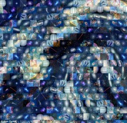 Van Gogh’s Starry Night Made From Pics Of Real Galaxies | Geekologie