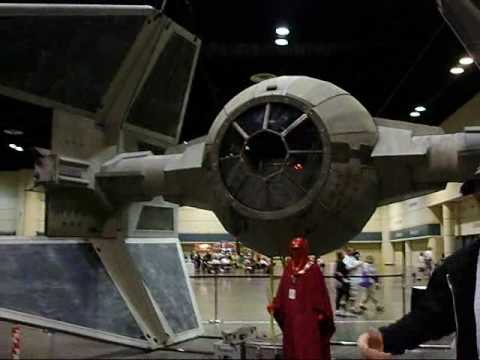 Full Scale Tie Interceptor 1:1  @ (Star Wars Celebration 5) – YouTube