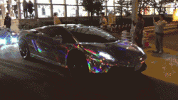 Chromed Lambo