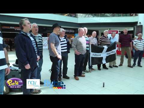 St Piran’s Day Flash Mob @ Gatwick Airport – YouTube