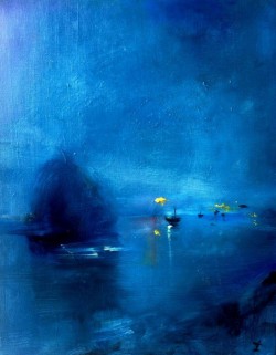 Zachary Johnson – Harbour in Blue﻿