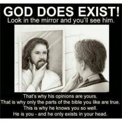 “Bible” or whatever ancient text you take your cherry picked instructions from ….