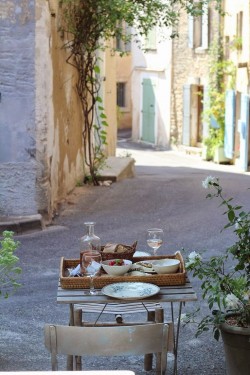 Village in Provence – France.