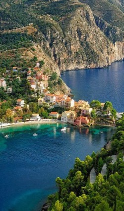 Assos Village, Kefalonia, Greece