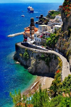 Amalfi Coast Scenic Road, Italy