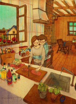 Korean Artist Beautifully Illustrates What Real Love Looks Like | helloU