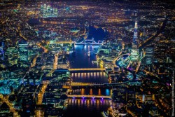 These ridiculously detailed aerial photos of London are so stunning