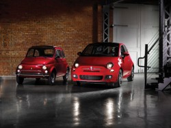 Fiat 500 then and now