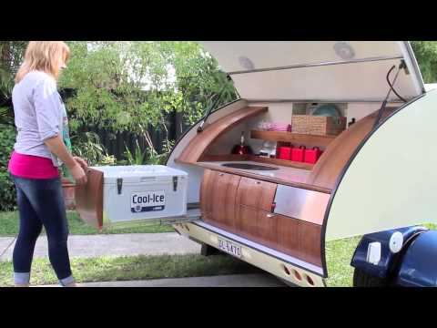 Gidget Retro Teardrop Camper – July 2013 – YouTube