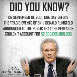 Guess which department of the Pentagon was destroyed when flight 77 supposedly crashed into it?  ...