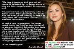 Well said Charlotte