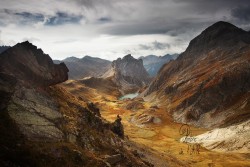 Alone in the alps