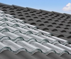 With These Glass Tiles Your Roof Can Generate Electricity | Home Design, Garden & Architectu ...