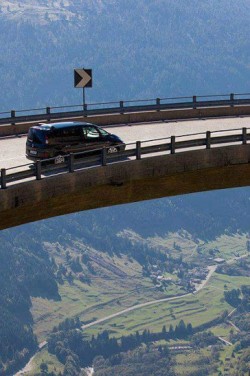 Gotthard Pass in Switzerland.