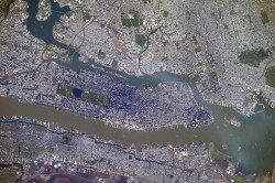 Earth from Space: New York City

In this image taken from aboard the International Space Station ...