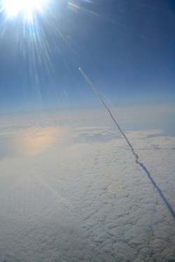 Space shuttle launch