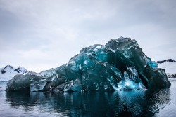 Flipped iceberg