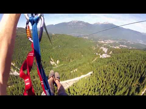 Adrenaline-filled zip line hits speeds over 90mph! – YouTube