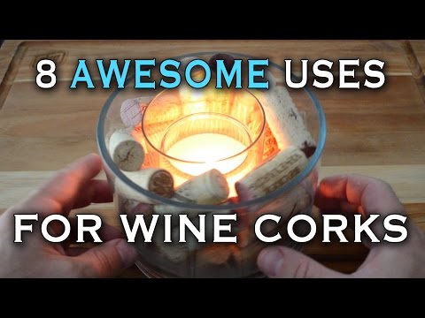 8 AWESOME Uses for Wine Corks – YouTube