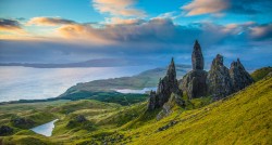 Sunrise in Isle of Skye, Scotland