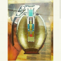 Inside a grenade