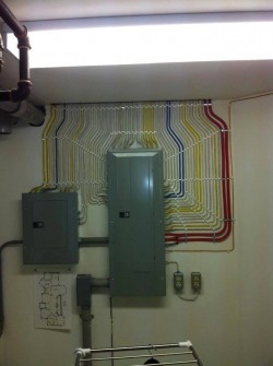 Someone deserves a pay rise for this wiring…