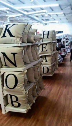 ‘Went shopping with the missus. Got bored.’