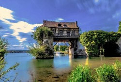 Old mill – Vernon, in Normandy France.﻿