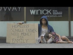 Homeless Drug Addict VS Homeless Father(Social Experiment) – YouTube