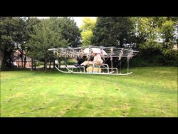 The Swarm Manned Aerial Vehicle Multirotor Super Drone Flying – YouTube