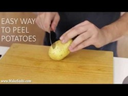 Amazing Potato Peeling Trick! – YouTube